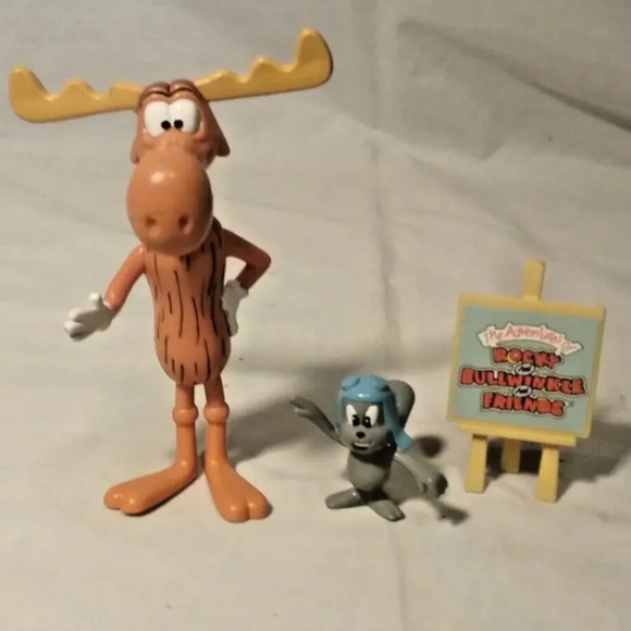 1990s ROCKY & BULLWINKLE & FRIENDS Lot Ward Prods. - Picture 4 of 9